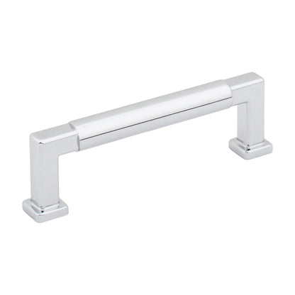 Jeffrey Alexander Ogden Handle in Polished Chrome, 3 3/4"