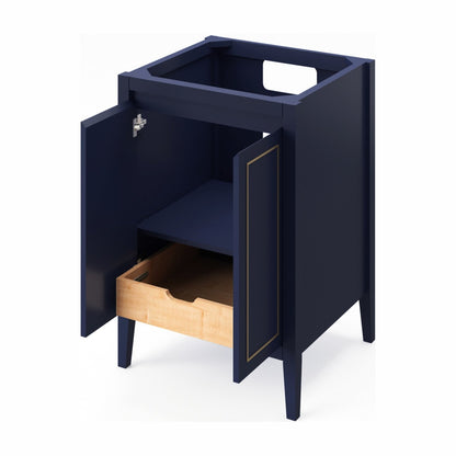 Jeffrey Alexander Percival 24" Single Bowl Freestanding Bathroom Vanity, alternate view