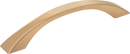 Jeffrey Alexander Philip Handle in Satin Bronze, 5"