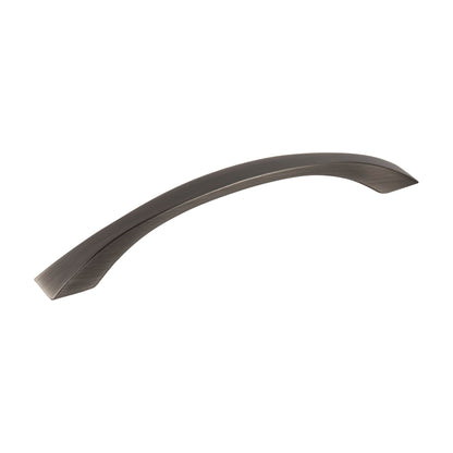 Jeffrey Alexander Philip Handle in Brushed Pewter, 6 1/4"