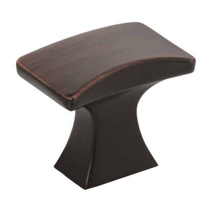 Jeffrey Alexander Philip Handle in Brushed Oil Rubbed Bronze, Knob