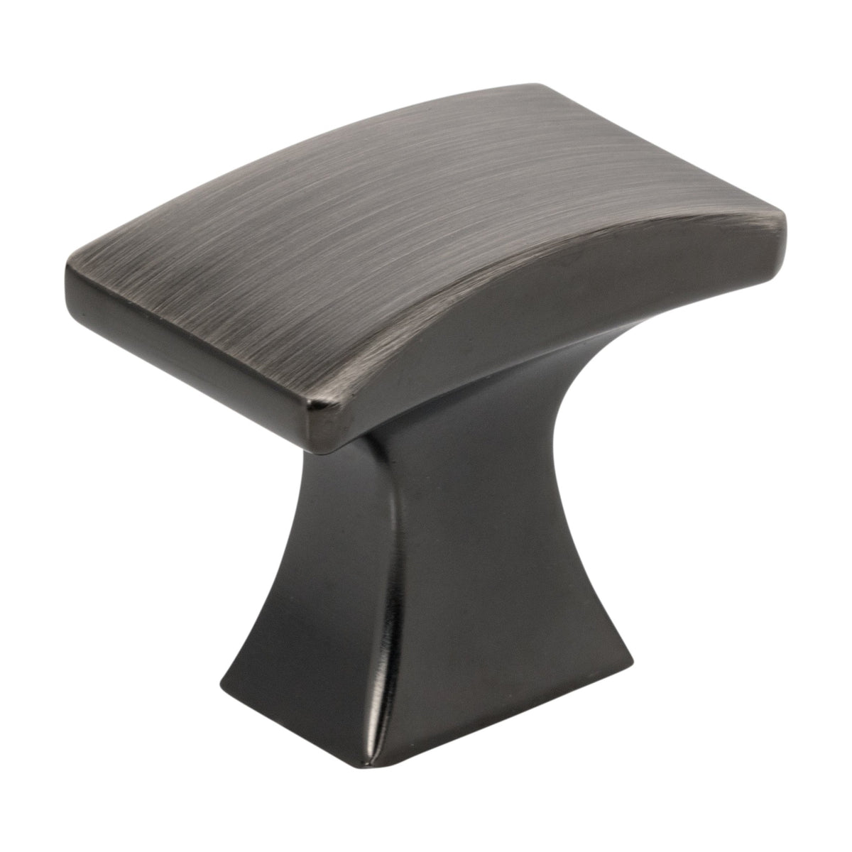Jeffrey Alexander Philip Handle in Brushed Pewter, Knob