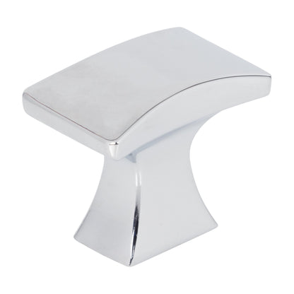 Jeffrey Alexander Philip Handle in Polished Chrome, Knob