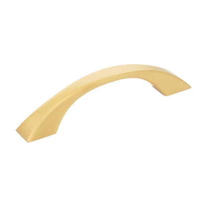 Jeffrey Alexander Philip Handle in Brushed Gold, 3 3/4"