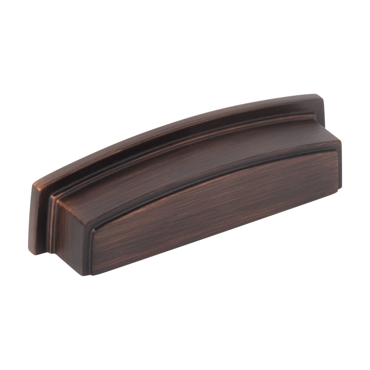Jeffrey Alexander Renzo Handle in Brushed Oil Rubbed Bronze, 3 3/4" Cup
