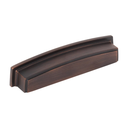 Jeffrey Alexander Renzo Handle in Brushed Oil Rubbed Bronze, 5" Cup