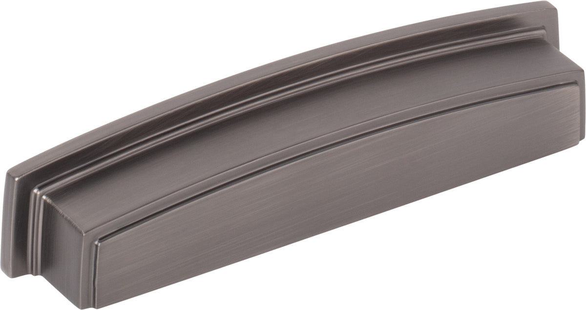 Jeffrey Alexander Renzo Handle in Brushed Pewter, 5" Cup