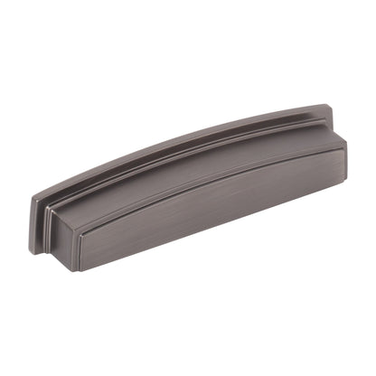 Jeffrey Alexander Renzo Handle in Brushed Pewter, 5" Cup