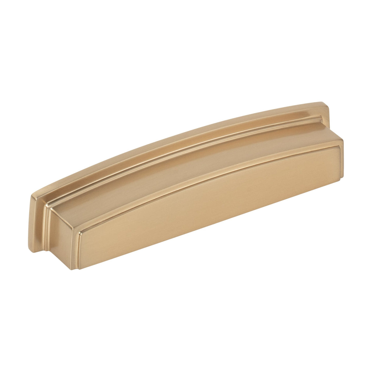 Jeffrey Alexander Renzo Handle in Satin Bronze, 5" Cup