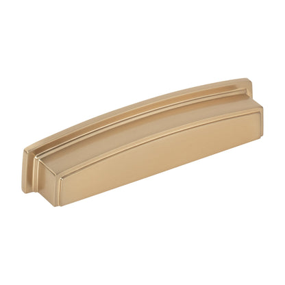 Jeffrey Alexander Renzo Handle in Satin Bronze, 5" Cup