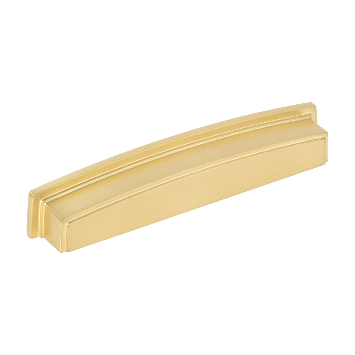 Jeffrey Alexander Renzo Handle in Brushed Gold, 6 1/4" Cup