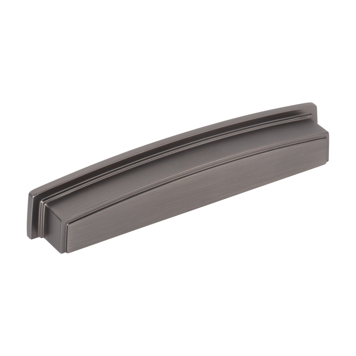 Jeffrey Alexander Renzo Handle in Brushed Pewter, 6 1/4" Cup