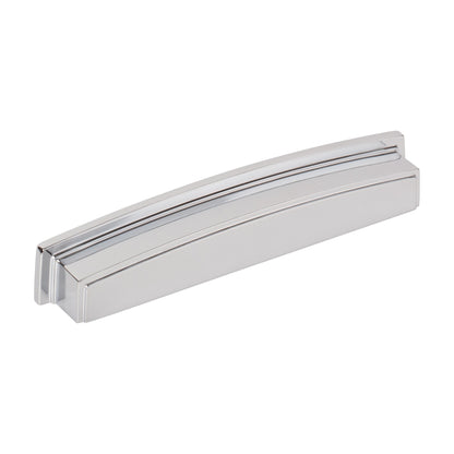 Jeffrey Alexander Renzo Handle in Polished Chrome, 6 1/4" Cup
