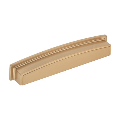 Jeffrey Alexander Renzo Handle in Satin Bronze, 6 1/4" Cup