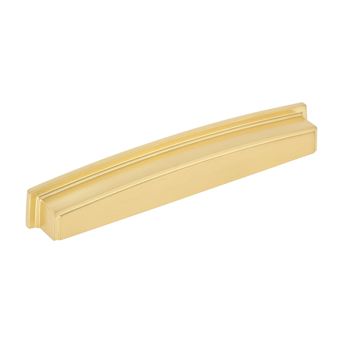 Jeffrey Alexander Renzo Handle in Brushed Gold, 7 1/2" Cup