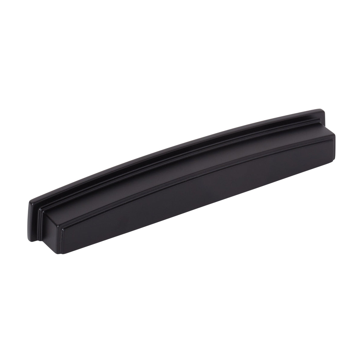 Jeffrey Alexander Renzo Handle in Matte Black, 7 1/2" Cup