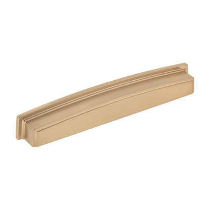 Jeffrey Alexander Renzo Handle in Satin Bronze, 7 1/2" Cup
