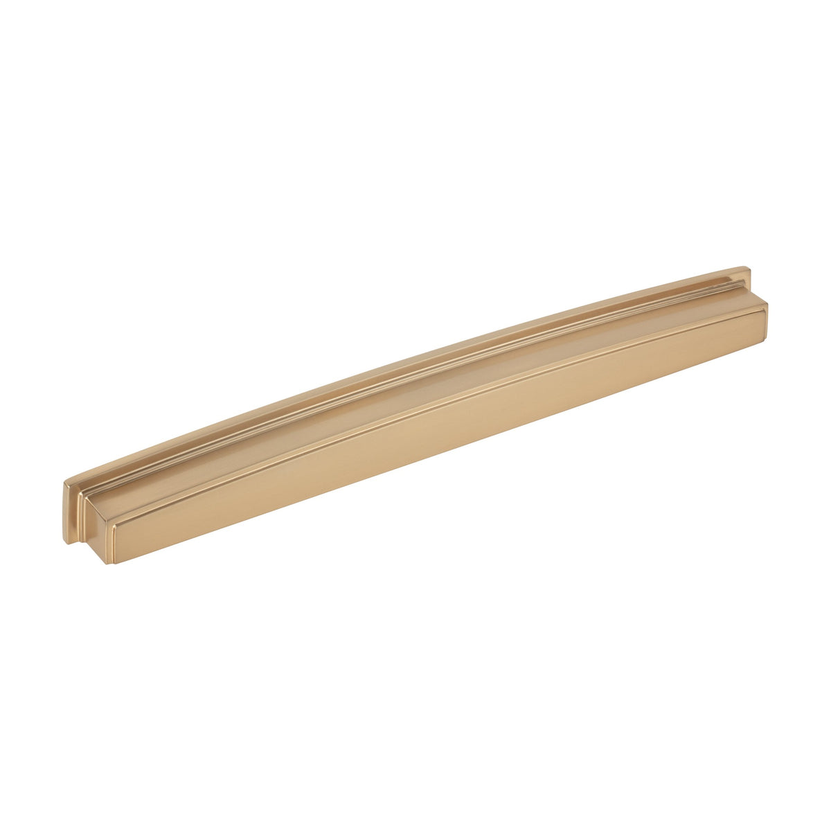 Jeffrey Alexander Renzo Handle in Satin Bronze, 12" Cup