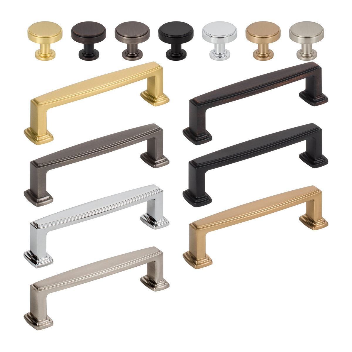 Jeffrey Alexander Richard Handle knob and pull in all 7 finishes