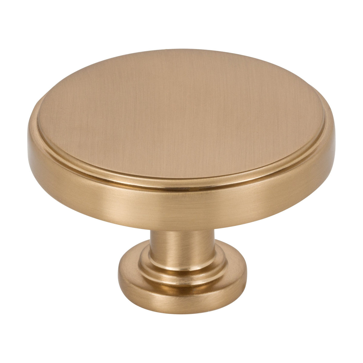 Jeffrey Alexander Richard Handle in Satin Bronze, 1 3/4" Knob