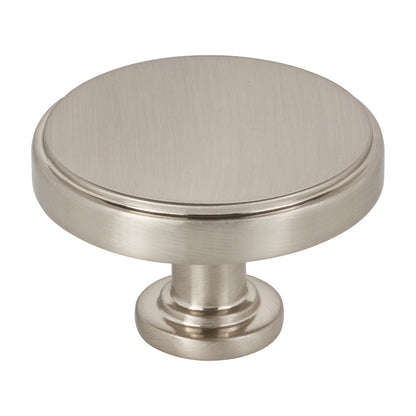Jeffrey Alexander Richard Handle in Satin Nickel, 1 3/4" Knob