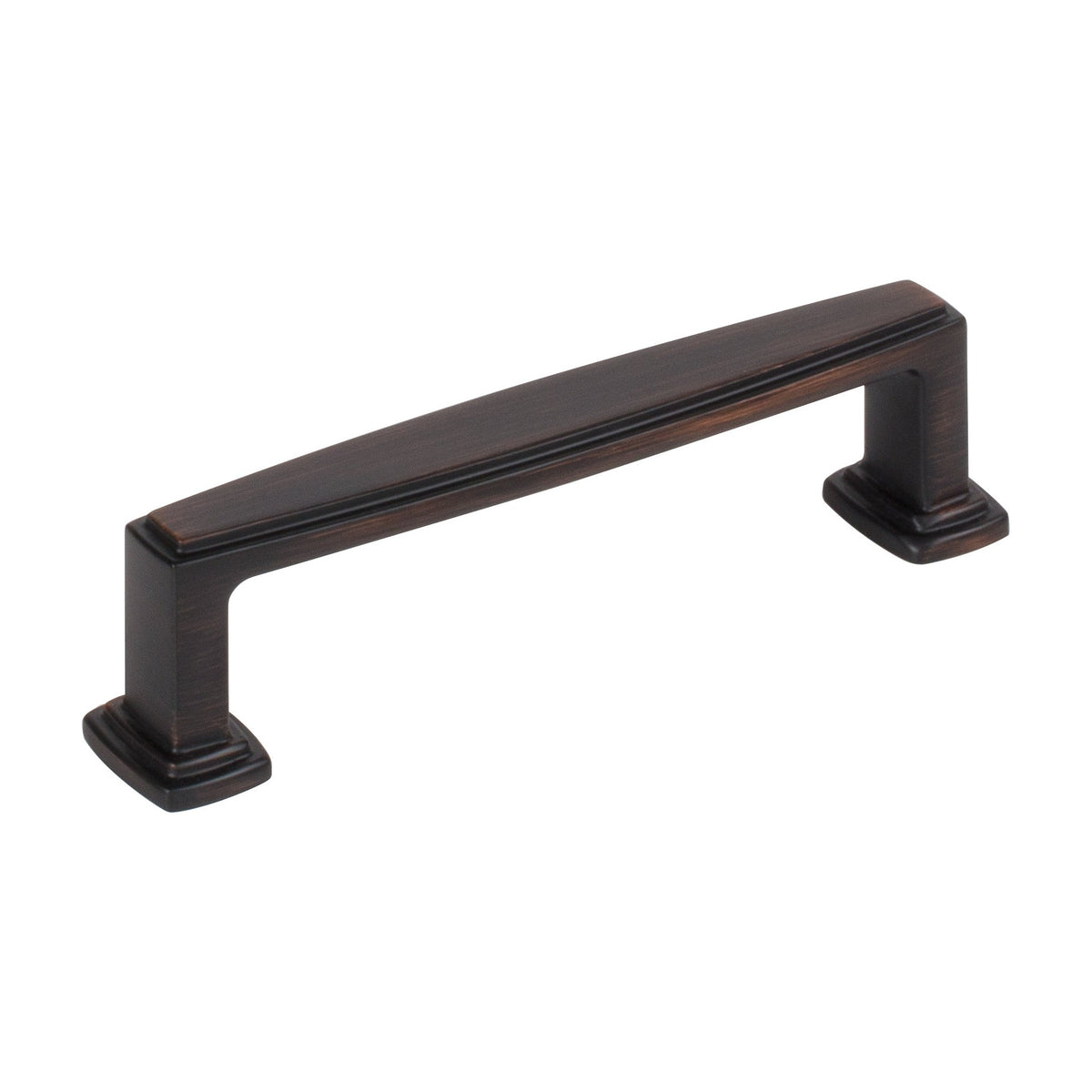 Jeffrey Alexander Richard Handle in Brushed Oil Rubbed Bronze, 3 3/4"