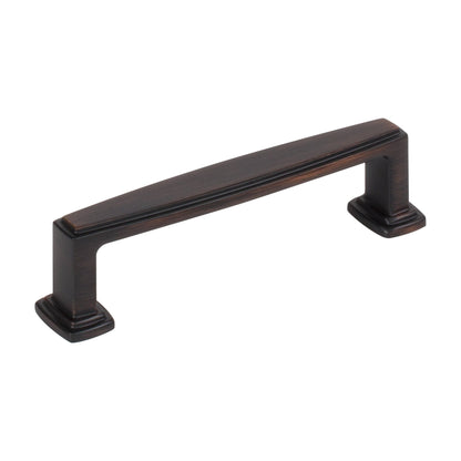 Jeffrey Alexander Richard Handle in Brushed Oil Rubbed Bronze, 3 3/4"