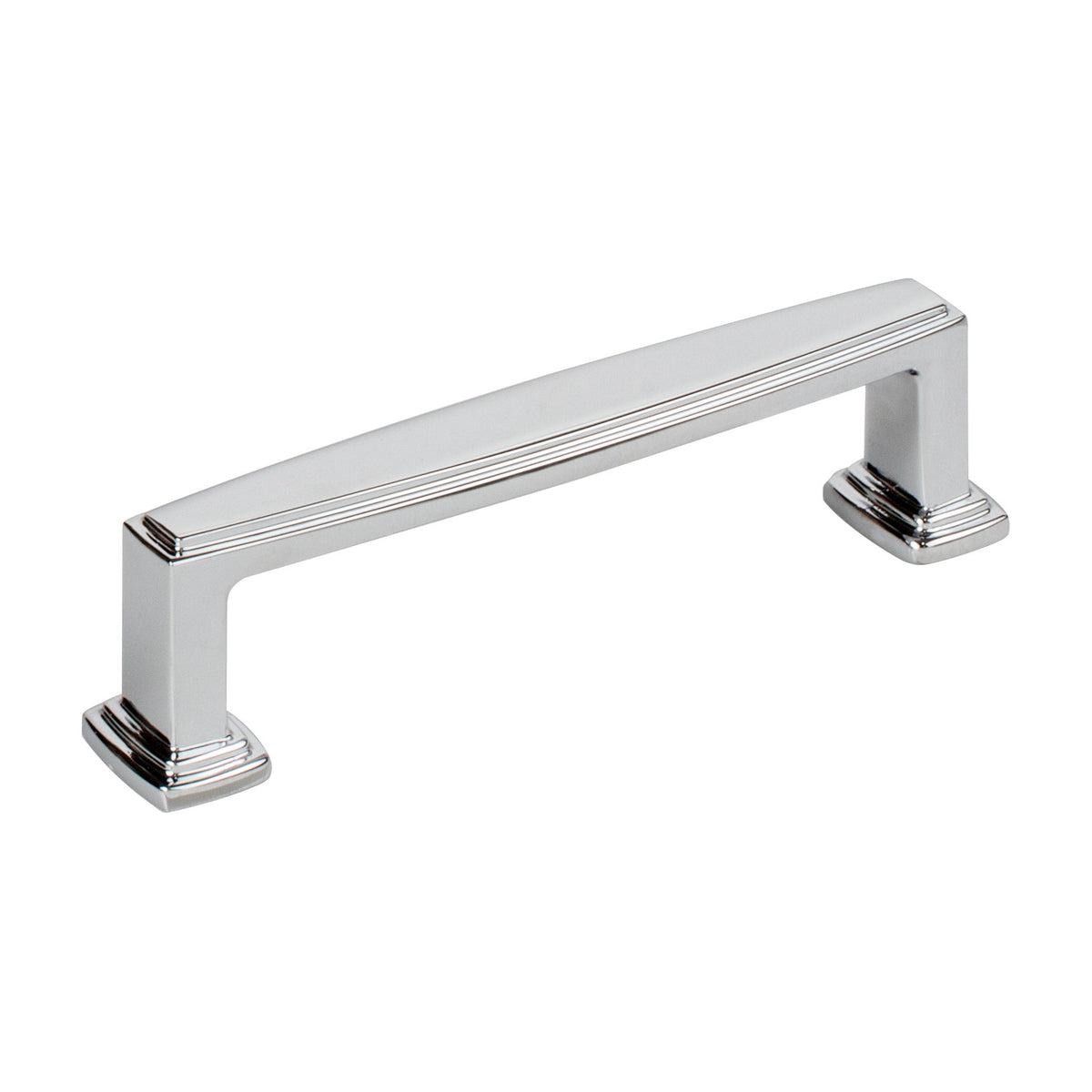 Jeffrey Alexander Richard Handle in Polished Chrome, 3 3/4"