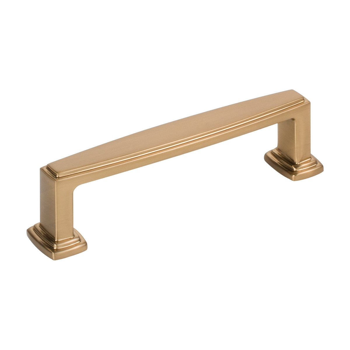 Jeffrey Alexander Richard Handle in Satin Bronze, 3 3/4"