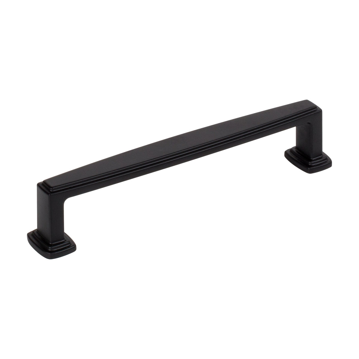 Jeffrey Alexander Richard Handle in Matte Black, 5"
