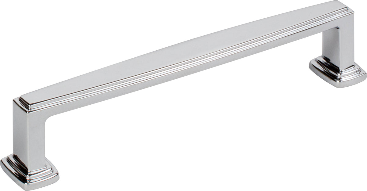 Jeffrey Alexander Richard Handle in Polished Chrome, 5"