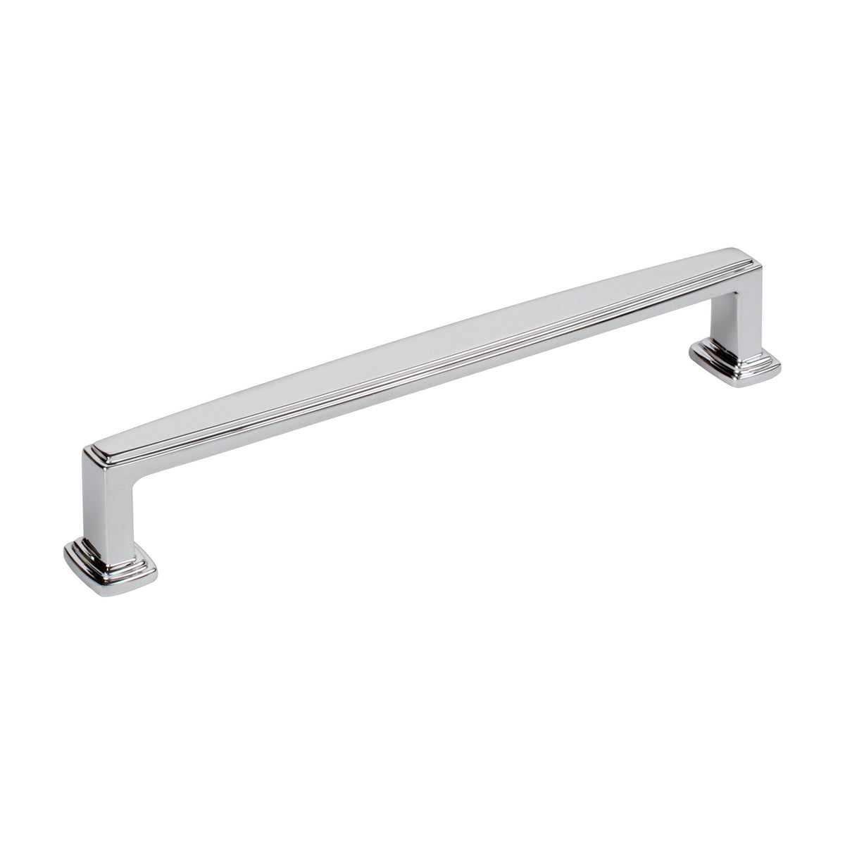 Jeffrey Alexander Richard Handle in Polished Chrome, 6 1/4"