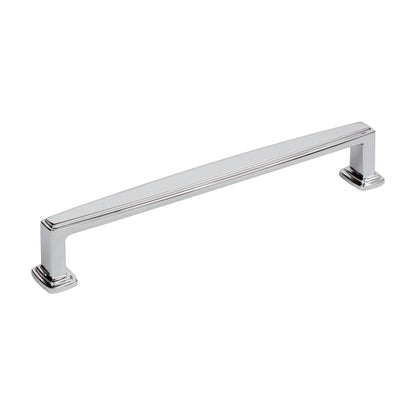 Jeffrey Alexander Richard Handle in Polished Chrome, 6 1/4"