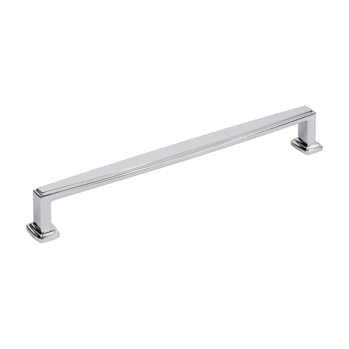 Jeffrey Alexander Richard Handle in Polished Chrome, 7 1/2"