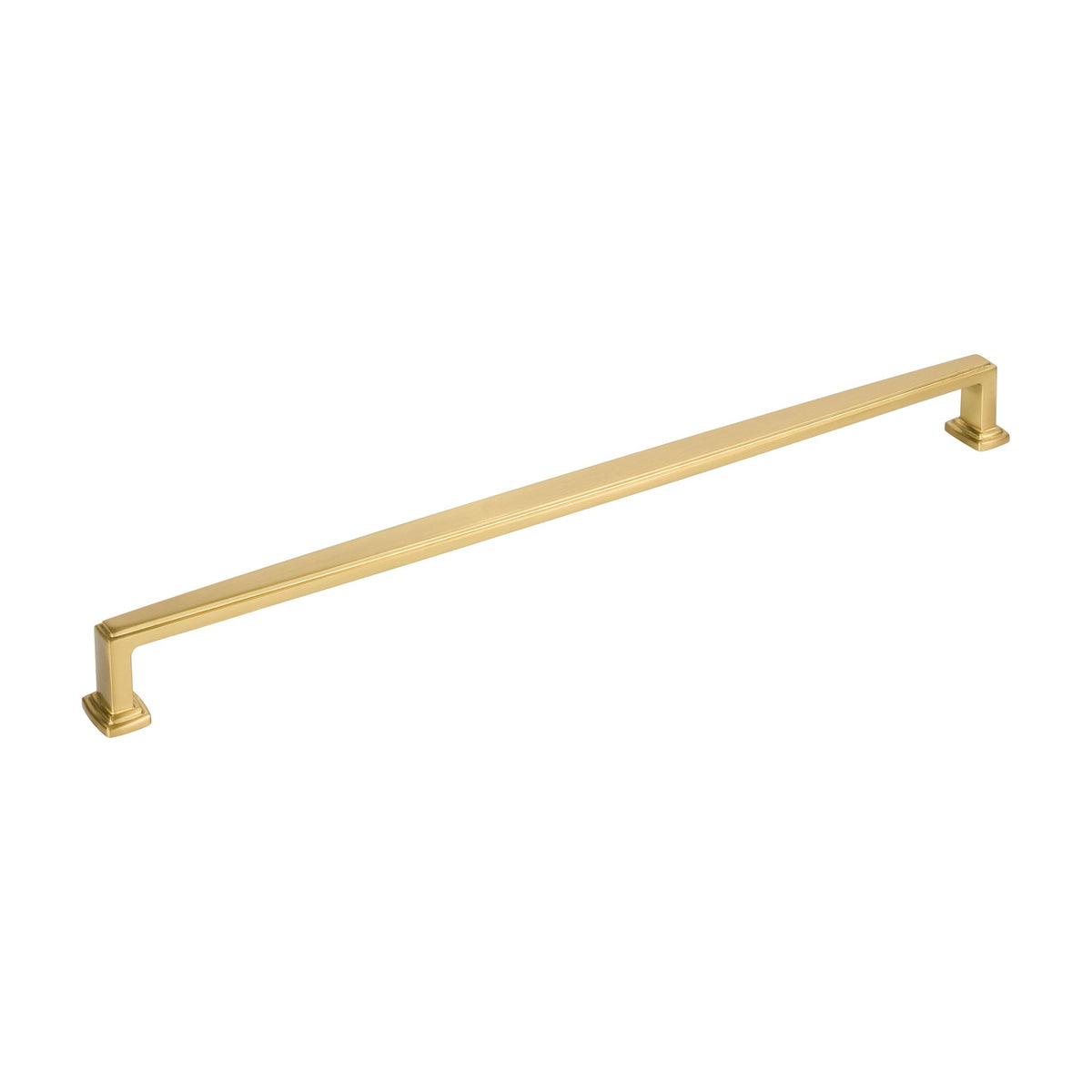 Jeffrey Alexander Richard Handle in Brushed Gold, 12"