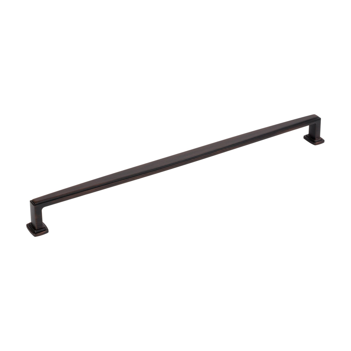 Jeffrey Alexander Richard Handle in Brushed Oil Rubbed Bronze, 12"