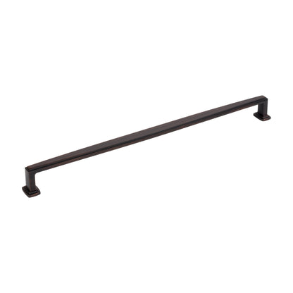 Jeffrey Alexander Richard Handle in Brushed Oil Rubbed Bronze, 12"