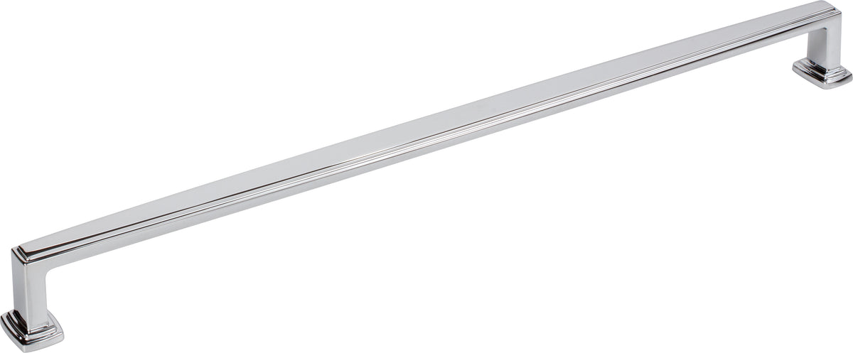 Jeffrey Alexander Richard Handle in Polished Chrome, 12"