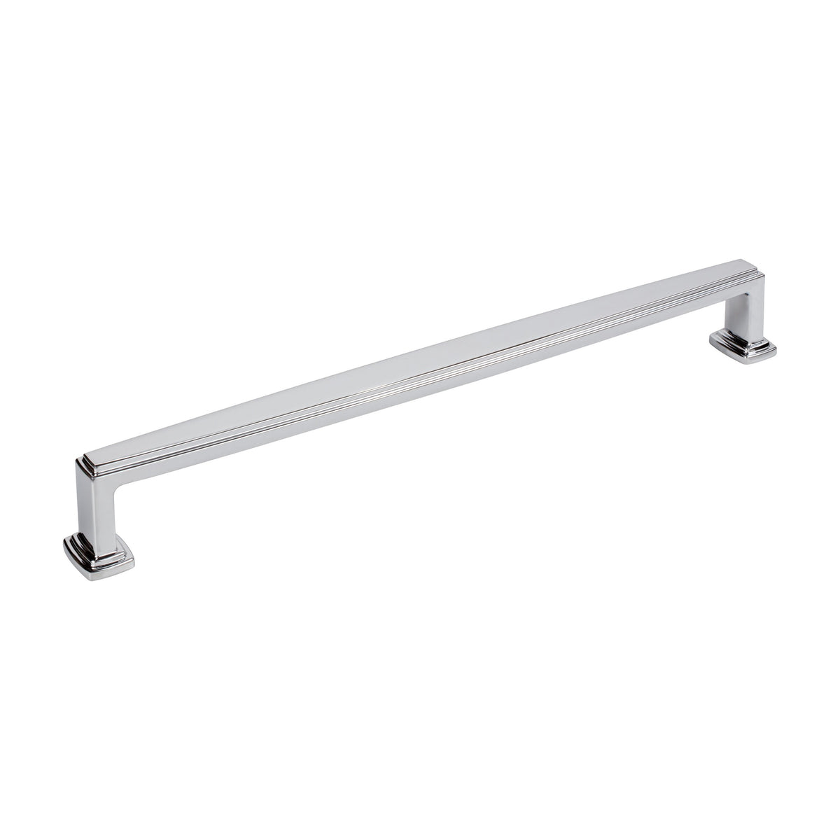 Jeffrey Alexander Richard Handle in Polished Chrome, 12" Appliance Handle