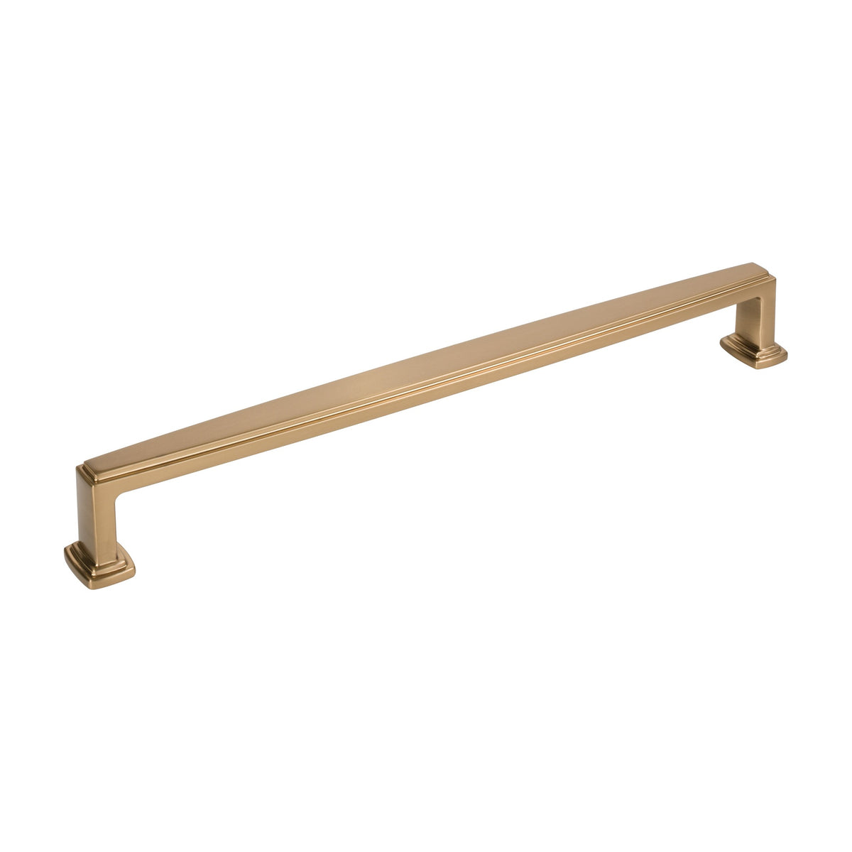 Jeffrey Alexander Richard Handle in Satin Bronze, 12" Appliance Handle