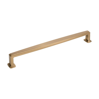 Jeffrey Alexander Richard Handle in Satin Bronze, 12" Appliance Handle