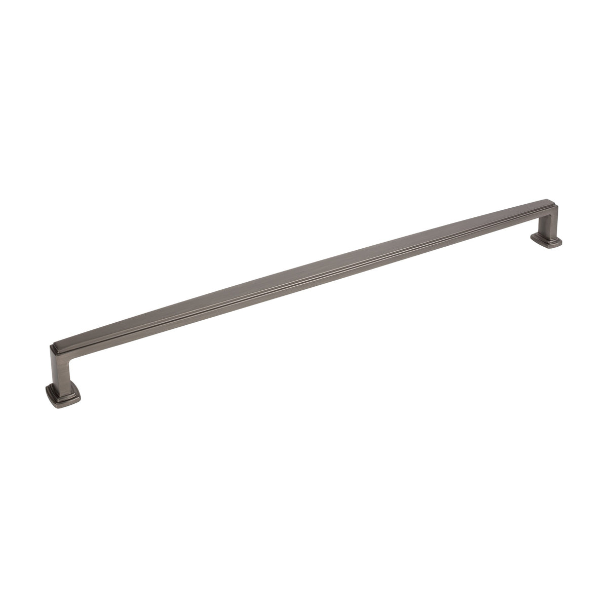 Jeffrey Alexander Richard Handle in Brushed Pewter, 18" Appliance Handle