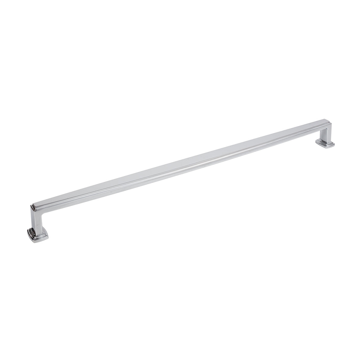 Jeffrey Alexander Richard Handle in Polished Chrome, 18" Appliance Handle