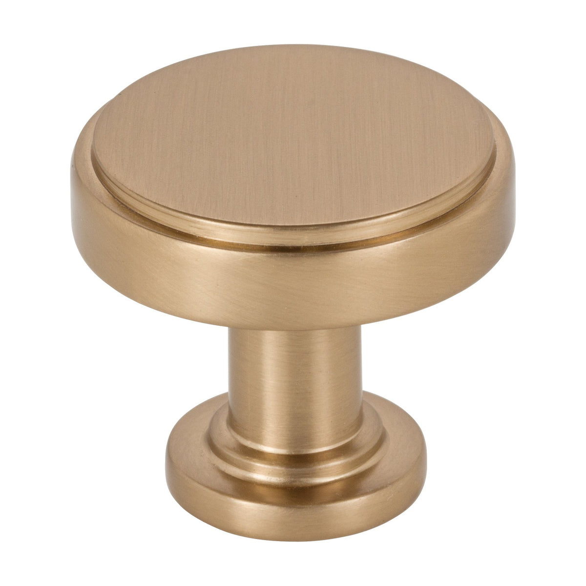 Jeffrey Alexander Richard Handle in Satin Bronze, 1 1/4" Knob