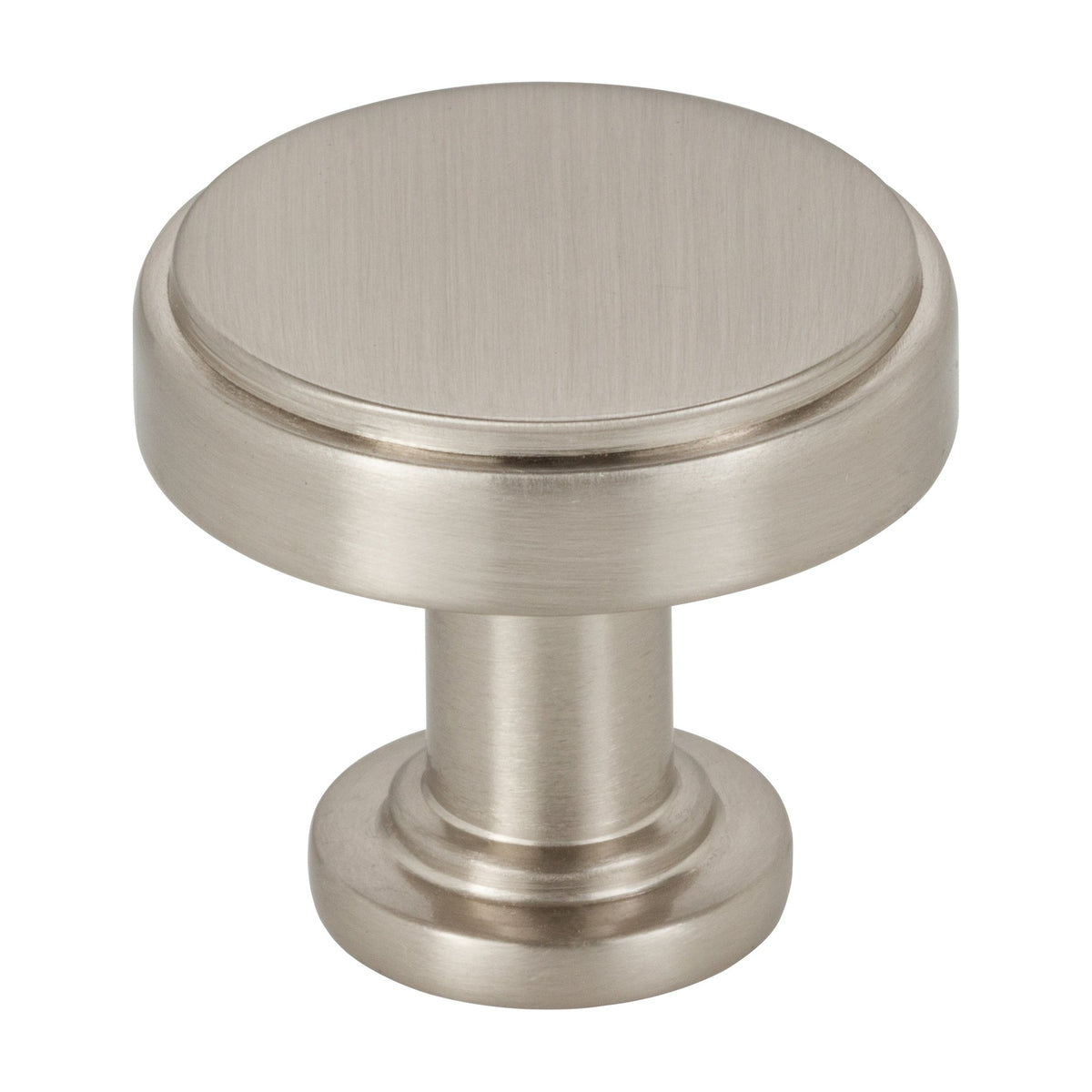 Jeffrey Alexander Richard Handle in Satin Nickel, 1 1/4" Knob
