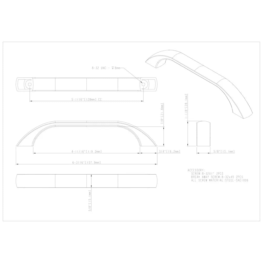 Jeffrey Alexander Sonoma Handle