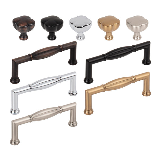 Jeffrey Alexander Southerland Handle knob and pull in all 5 finishes