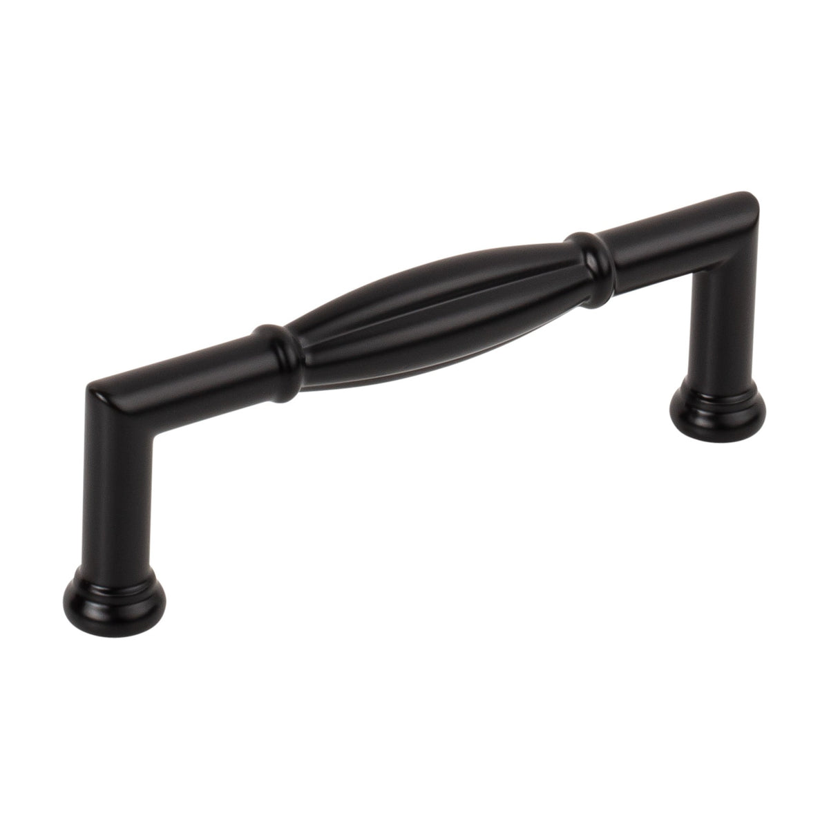 Jeffrey Alexander Southerland Handle in Matte Black, 3 3/4"