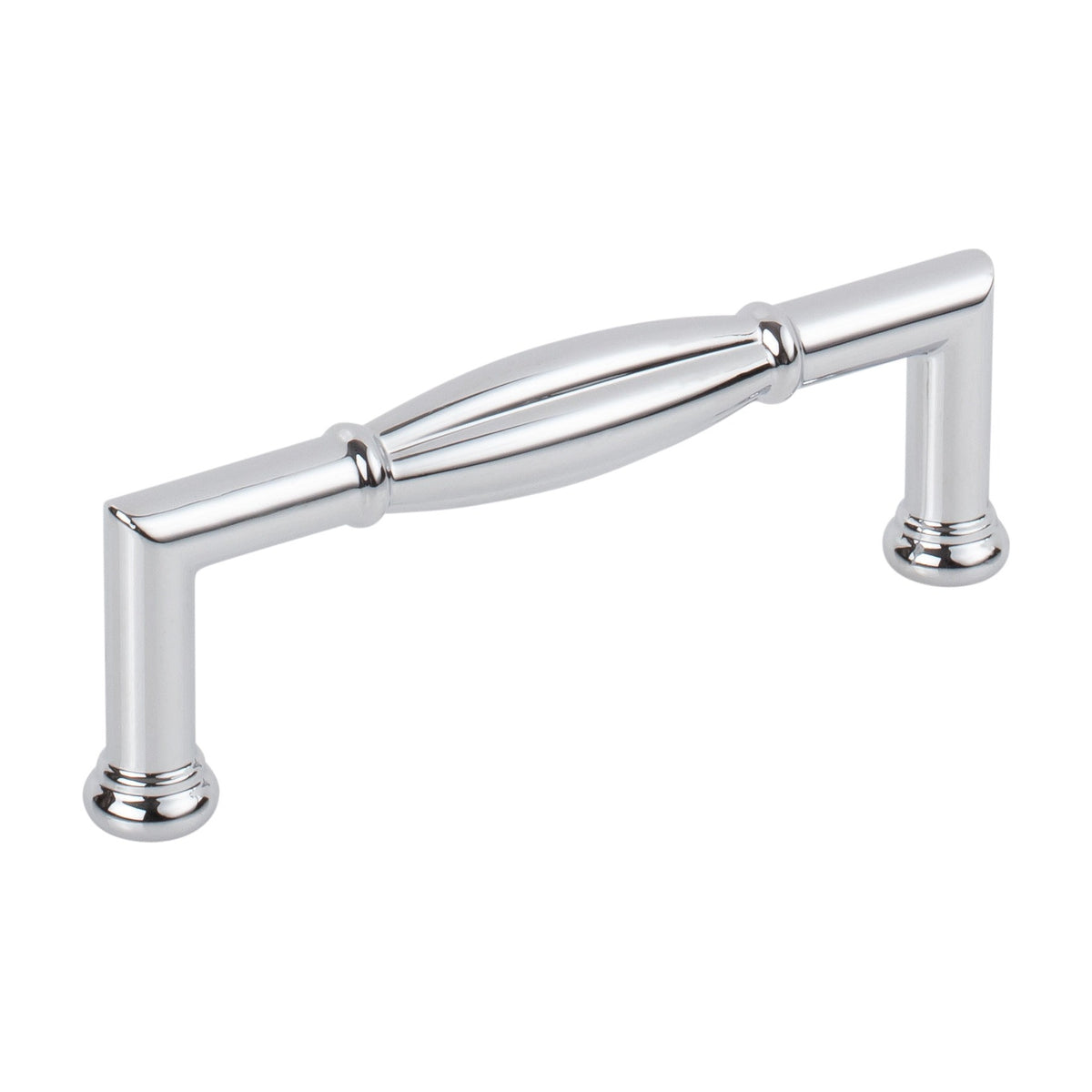 Jeffrey Alexander Southerland Handle in Polished Chrome, 3 3/4"
