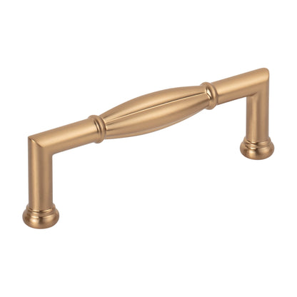 Jeffrey Alexander Southerland Handle in Satin Bronze, 3 3/4"